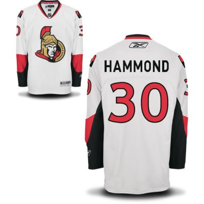 Andrew Hammond Ottawa Senators #30 Road Big And Tall Jersey - White