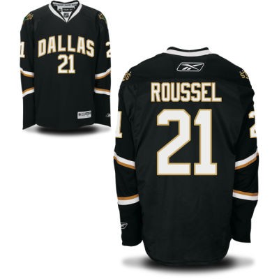 Antoine Roussel Dallas Stars #21 Home Big And Tall Jersey - Black