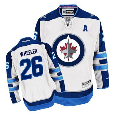 Blake Wheeler Winnipeg Jets #26 Road A Patch Big And Tall Jersey - White