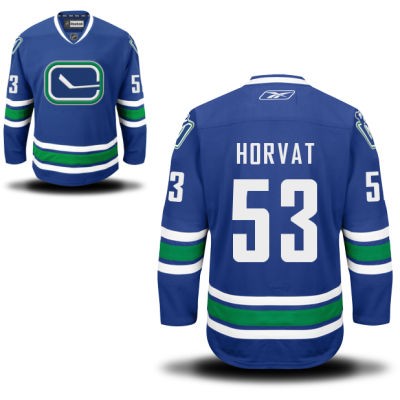 Bo Horvat Vancouver Canucks #53 Alternate Big And Tall Jersey - Blue