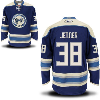 Boone Jenner Columbus Blue Jackets #38 Alternate Big And Tall Jersey - Blue