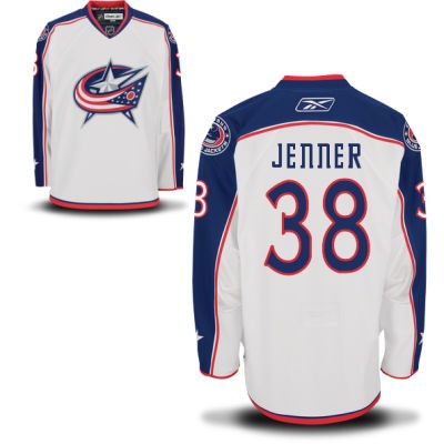 Boone Jenner Columbus Blue Jackets #38 Road Big And Tall Jersey - White