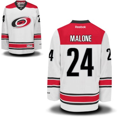 Brad Malone Carolina Hurricanes #24 Road Big And Tall Jersey - White