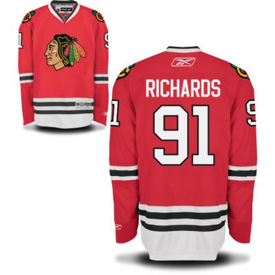 Brad Richards Chicago Blackhawks #91 Home Big And Tall Jersey - Red