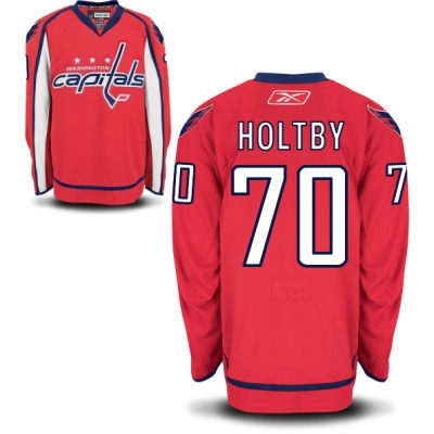 Braden Holtby Washington Capitals #70 Home Big And Tall Jersey - Red