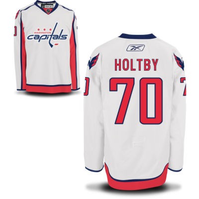 Braden Holtby Washington Capitals #70 Road Big And Tall Jersey - White