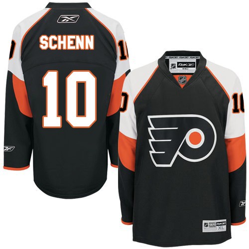 Brayden Schenn Philadelphia Flyers #10 Alternate Big And Tall Jersey - Black