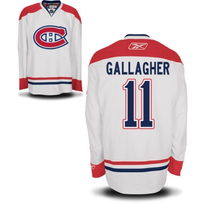 Brendan Gallagher Montreal Canadiens #11 Road Big And Tall Jersey - White