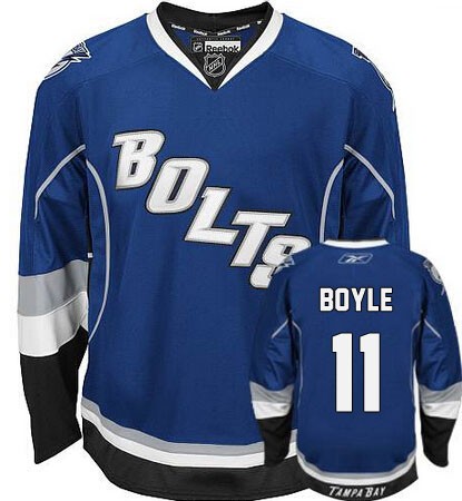 Brian Boyle Tampa Bay Lightning #11 Alternate Bolts Big And Tall Jersey - Blue