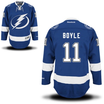 Brian Boyle Tampa Bay Lightning #11 Home Big And Tall Jersey - Blue