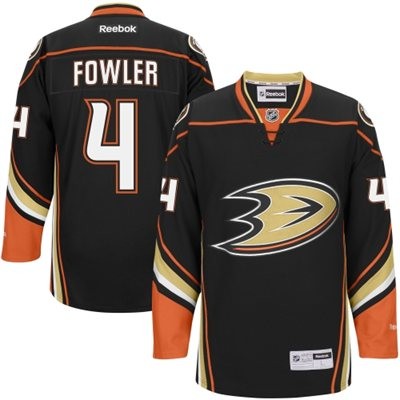 Cam Fowler Anaheim Ducks #4 Home Big And Tall Jersey - Black