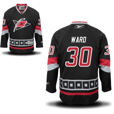 Cam Ward Carolina Hurricanes #30 Alternate Big And Tall Jersey - Black