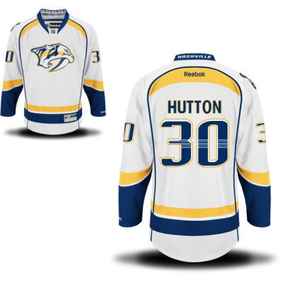 Carter Hutton Nashville Predators #30 Road Big And Tall Jersey - White