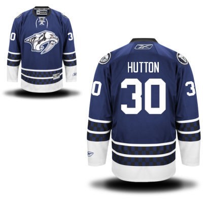 Carter Hutton Nashville Predators #30 Third Big And Tall Jersey - Blue