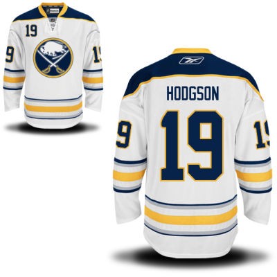 Cody Hodgson Buffalo Sabres #19 Road Big And Tall Jersey - White