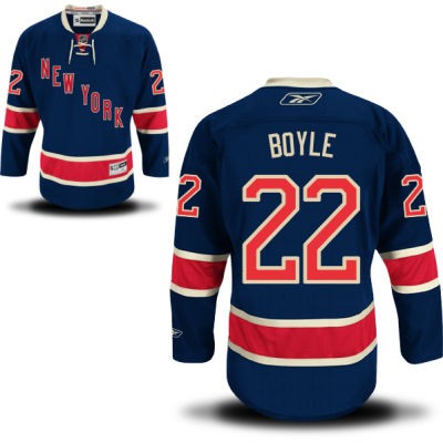 Dan Boyle New York Rangers #22 Third Big And Tall Jersey - Blue