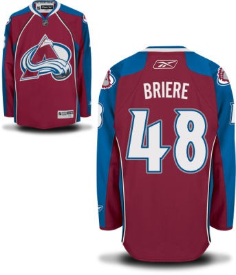 Daniel Briere Colorado Avalanche #48 Home Big And Tall Jersey - Red