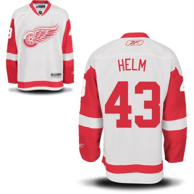 Darren Helm Detroit Red Wings #43 Road Big And Tall Jersey - White