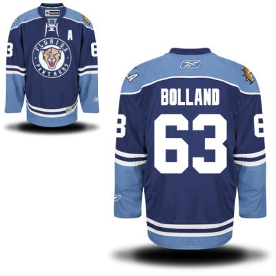 Dave Bolland Florida Panthers #63 Alternate A Patch Big And Tall Jersey - Blue