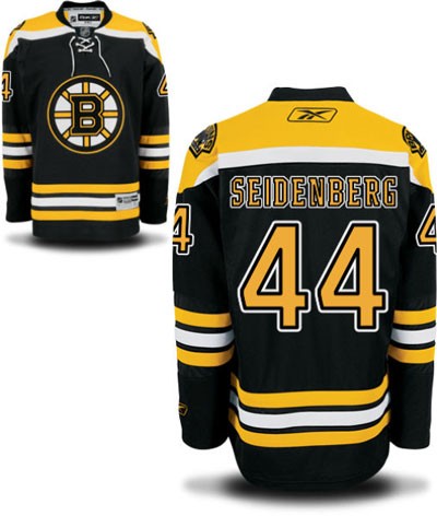 Dennis Seidenberg Boston Bruins #44 Home Big And Tall Jersey - Black