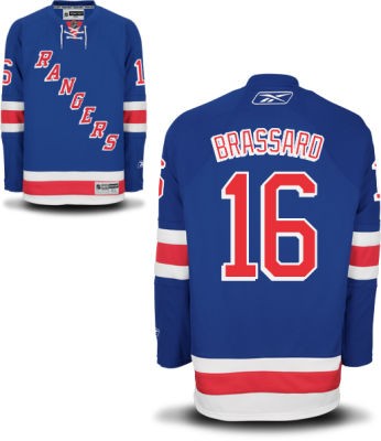 Derick Brassard New York Rangers #16 Home Big And Tall Jersey - Blue