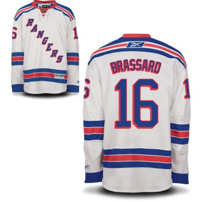 Derick Brassard New York Rangers #16 Road Big And Tall Jersey - White