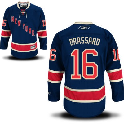 Derick Brassard New York Rangers #16 Third Big And Tall Jersey - Blue