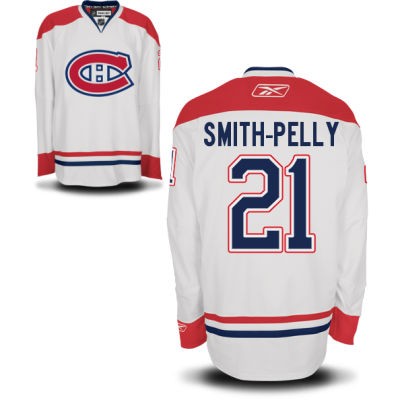 Devante Smith Pelly Montreal Canadiens #21 Road Big And Tall Jersey - White