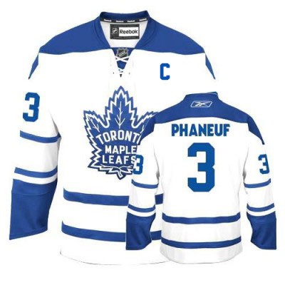 Dion Phaneuf Toronto Maple Leafs #3 1940s Road C Patch Big And Tall Jersey - White