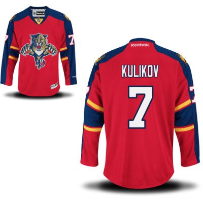 Dmitry Kulikov Florida Panthers #7 Home Big And Tall Jersey - Red