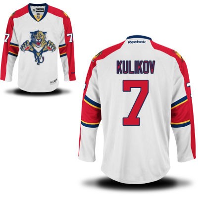 Dmitry Kulikov Florida Panthers #7 Road Big And Tall Jersey - White