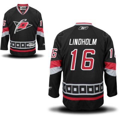 Elias Lindholm Carolina Hurricanes #16 Alternate Big And Tall Jersey - Black