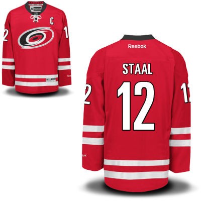 Eric Staal Carolina Hurricanes #12 Home C Patch Big And Tall Jersey - Red