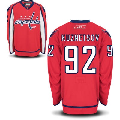 Evgeny Kuznetsov Washington Capitals #92 Home Big And Tall Jersey - Red