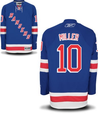 J. T. Miller New York Rangers #10 Home Big And Tall Jersey - Blue