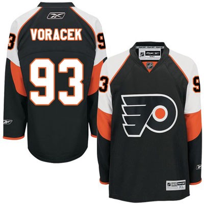 Jakub Voracek Philadelphia Flyers #93 Alternate Big And Tall Jersey - Black