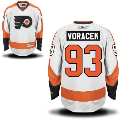 Jakub Voracek Philadelphia Flyers #93 Road Big And Tall Jersey - White