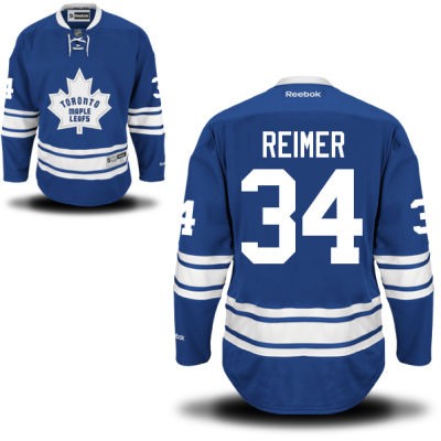 James Reimer Toronto Maple Leafs #34 Alternate Big And Tall Jersey - Blue