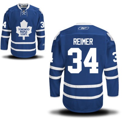 James Reimer Toronto Maple Leafs #34 Home Big And Tall Jersey - Blue