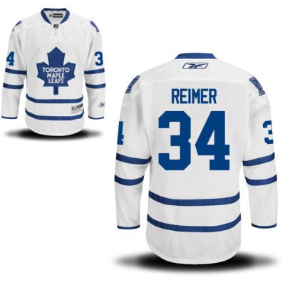 James Reimer Toronto Maple Leafs #34 Road Big And Tall Jersey - White