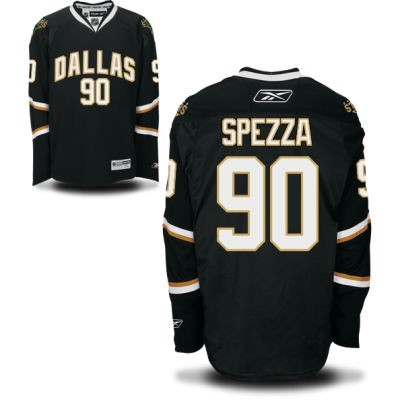 Jason Spezza Dallas Stars #90 Home Big And Tall Jersey - Black