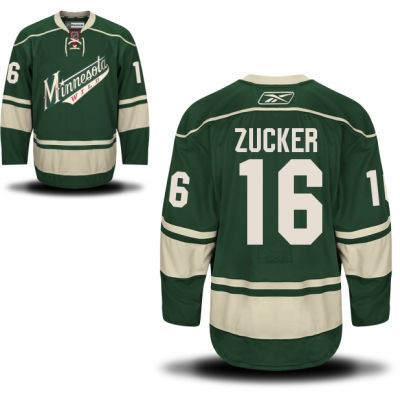 Jason Zucker Minnesota Wild #16 Alternate Big And Tall Jersey - Green