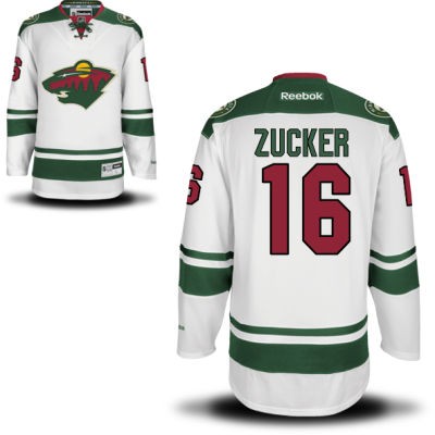 Jason Zucker Minnesota Wild #16 Road Big And Tall Jersey - White