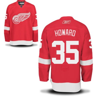 Jimmy Howard Detroit Red Wings #35 Home Big And Tall Jersey - Red