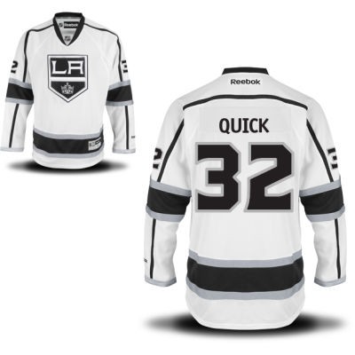 Jonathan Quick Los Angeles Kings #32 Road Big And Tall Jersey - White