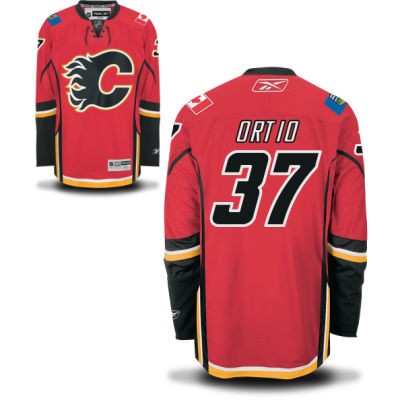 Joni Ortio Calgary Flames Home Big And Tall Jersey - Red