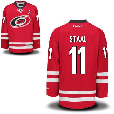 Jordan Staal Carolina Hurricanes #11 Home A Patch Big And Tall Jersey - Red