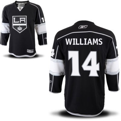 Justin Williams Los Angeles Kings #14 Home Big And Tall Jersey - Black