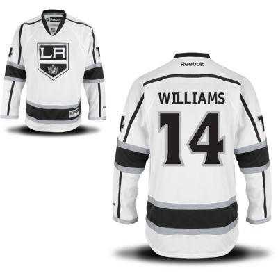 Justin Williams Los Angeles Kings #14 Road Big And Tall Jersey - White