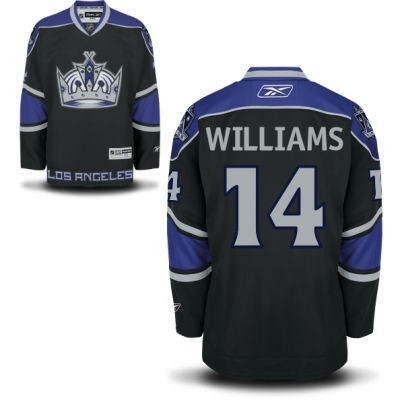 Justin Williams Los Angeles Kings #14 Third Big And Tall Jersey - Black